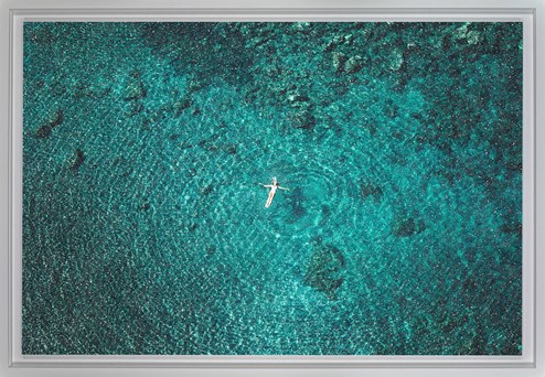 Floating Dreams by David Drebin - Framed C-Type Print with Diamond Dust